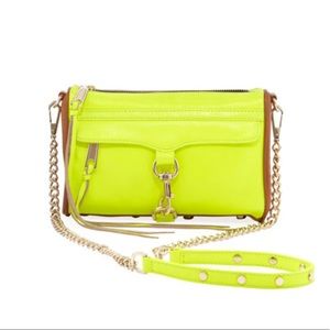 Rebecca Minkoff Mini MAC two tone crossbody